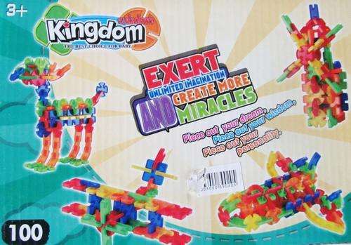 Over 100 pieces!!! KINGDOM BLOCKS. Unlimited  building options.