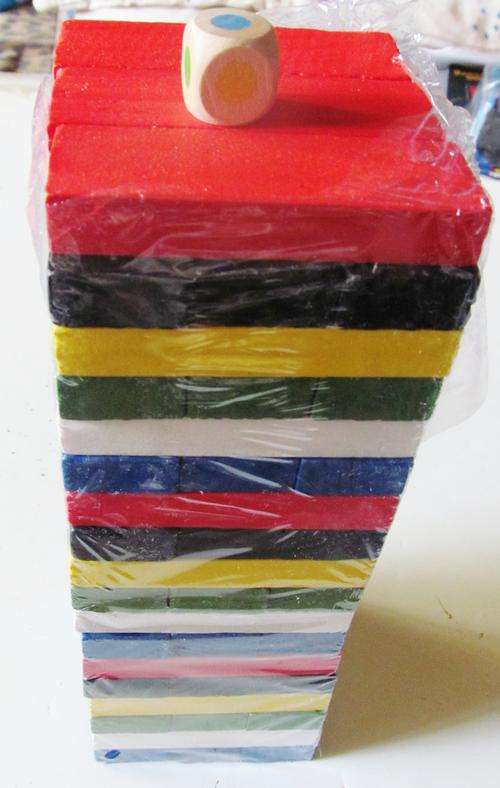 YENKA !!!!  * Balance the Wooden Blocks * Stack up the stories * Dont let the Tower fall !!!