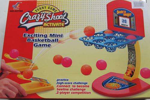 Crazy Shoot Active. The exciting mini BASKETBALL Game.  Perfect gift idea.