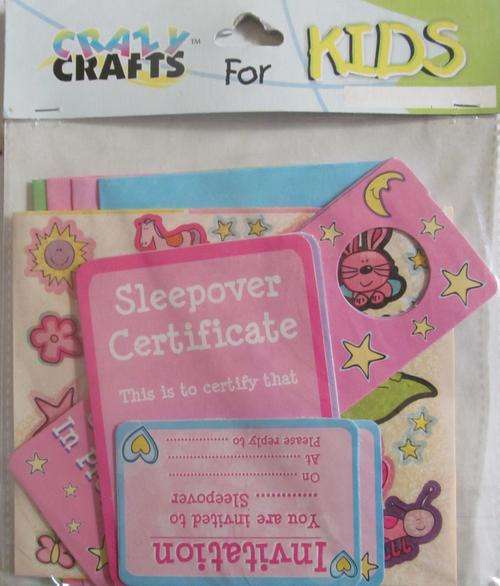 Cracy Craft for kids.....create your own sleepover certificates (6).