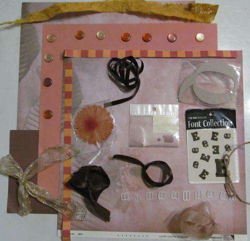 2 Page Layout,all you need just add photo's & a bit of imagination! Every kit is diffrent and unique