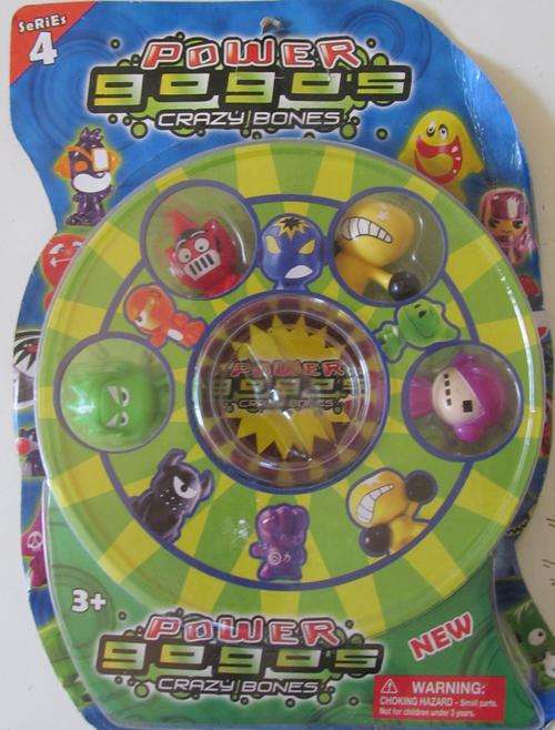 POWER GOGO'S  - crazy bones.  6 per Set