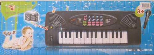 Keyboard with Mic and Radio !!!