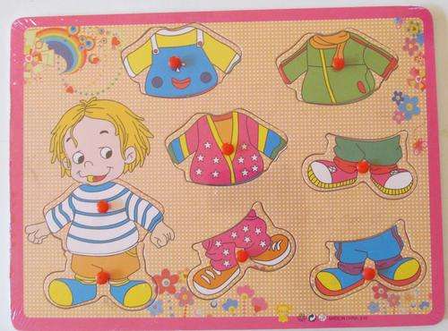 Educational Wooden Puzzle - BODY IMAGE - Great quality, bright and colourfull.