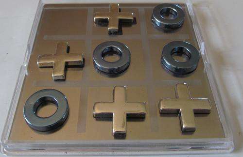 Limited stock, TIC TAC TOE, Totally stunning, magnetic metal board game