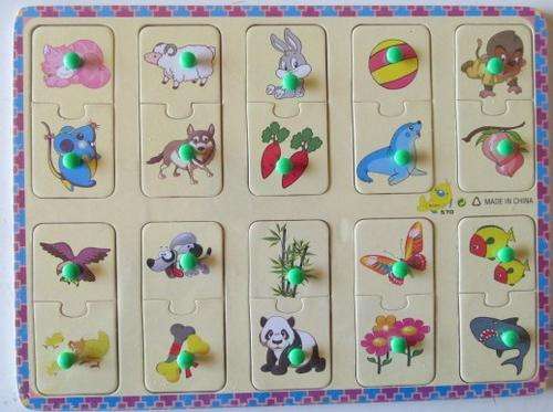 Educational Wooden Puzzle.  Great quality, bright and colourfull !!! Strong and durable