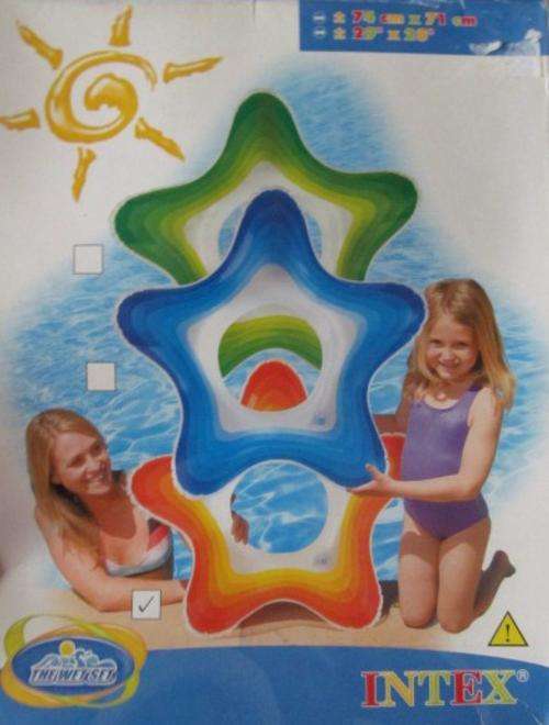 JUST IN TIME FOR SUMMER.  Bright STARFISH Tube