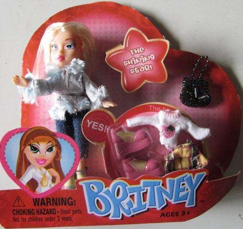 BRITNEY DOLL -includes extra cloths, shoes and handbag !!!