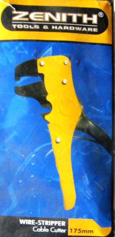 Automatic wirestripper with cable cutter, by ZENITH - LIMITED STOCK