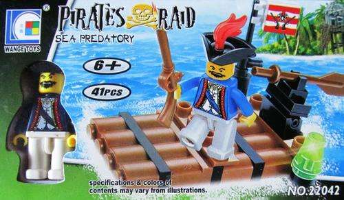 41 Piece Pirates -100%Lego compatible (Flat Rate-R40 shipping no matter how many items U take)