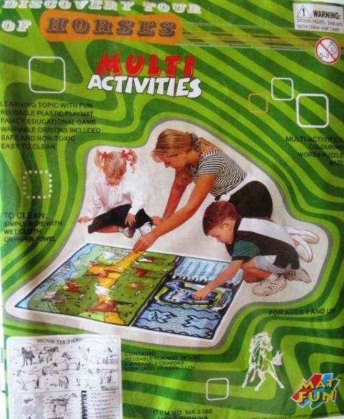 Playmat - Horses - SHIPPING R40 & ALL ADDITIONAL ITEMS R FREE