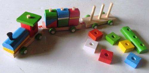 Wooden train set - THE PERFECT GIFT -Shipping R40, additional items are FREE