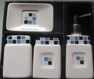 Fantastic gift Idea - 4 PIECE BATHROOM SET- Shipping R40, additional items are FREE