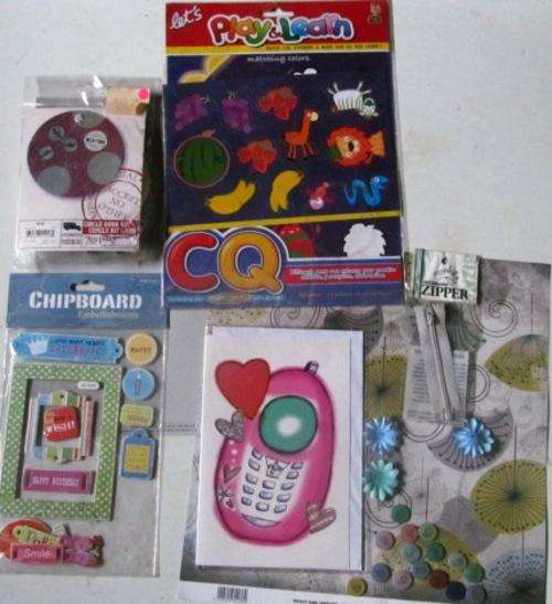 STOCK CLEARENCE - Variety of diffrent scrapbooking and creative items