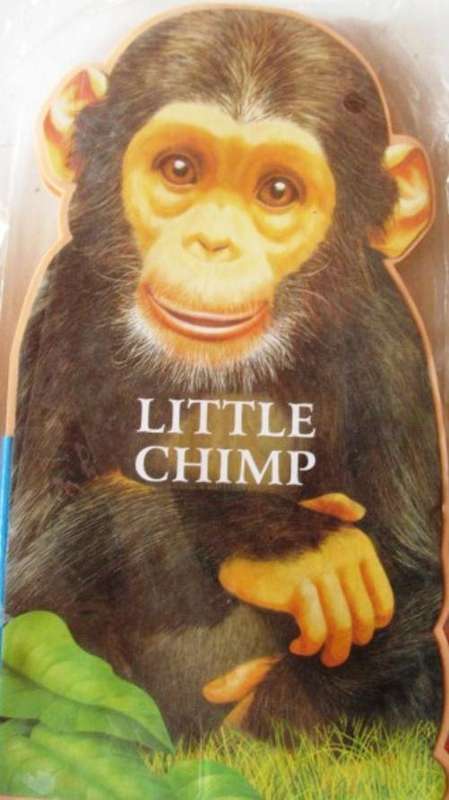 Large LITTLE CHIMP Hardcover book - 4 in series, please check out my other listings