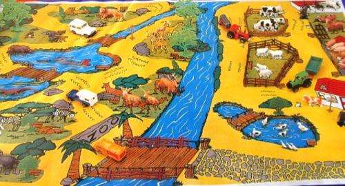 Large Playmat - THE FARM - 4 diffrent playmats on auction, Collect them all !!!! R1 no Reserve