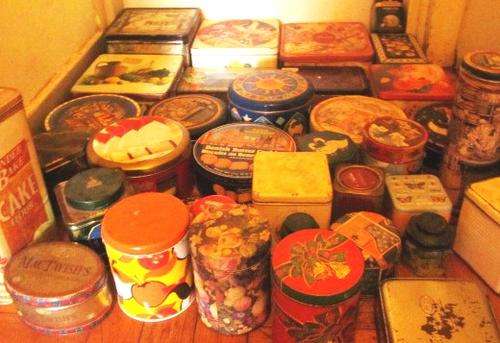 MASSIVE Tin collection -  One Bid takes the lot !!!!! Over 40 tins!!!!