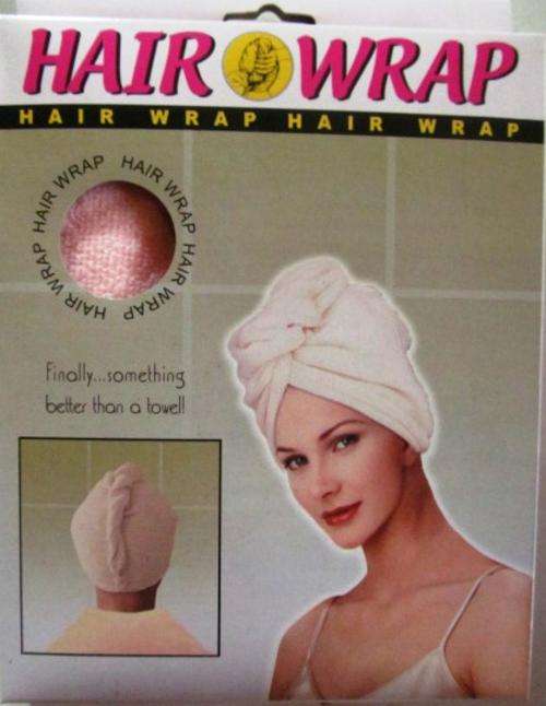 The amazing HAIRWRAP- The perfect alternative to a towel !!