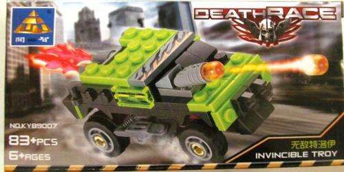 100% Lego Compatible - 83 Piece death racer