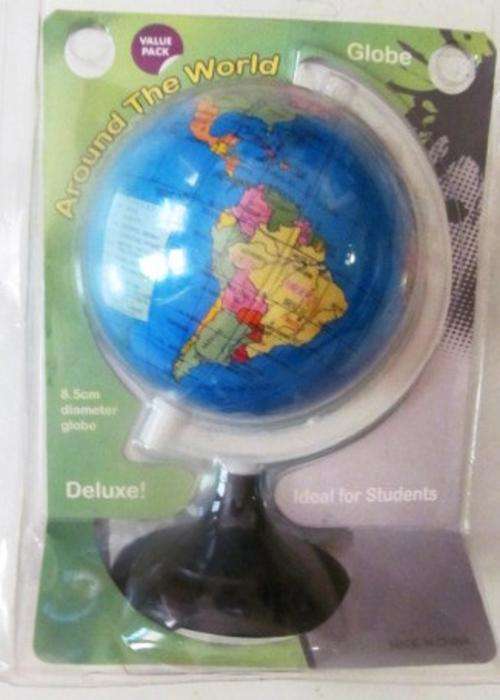 World globe with sharpner at the base - FREE Shipping for ALL additional Items!!!!