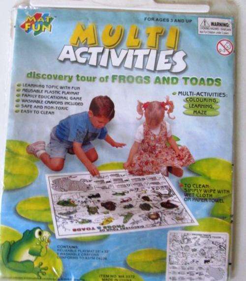 Educational Frog Playmat - Shipping R60, ALL ADDITIONAL ITEMS FREE!!!