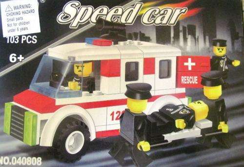 103 Piece Speed car - 100% lego compatible - Affordable shipping options