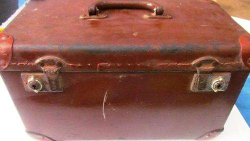 RARE FIND - VERY old Brown Suitcase