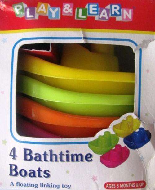 4 Bathtime Boats - Play and Learn