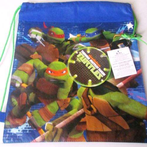 STOCK CLEARANCE - NICOLODEON - Teenage Ninja Mutant Turtles Draw string bags - R2 Increments