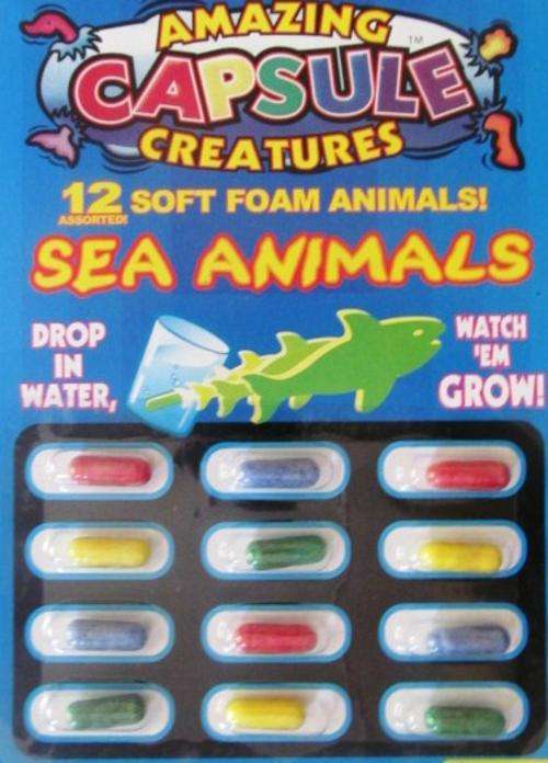 FIRST ON BOB !!!! Amazing capsule creatures, through them in water watch them grow !!! - SEA ANIMALS
