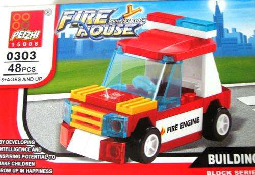 100% Lego Compatible Building set FIRE HOUSE SERIES