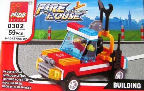 100% Lego Compatible Building set FIRE HOUSE SERIES