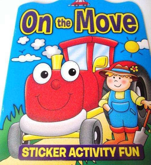 ON THE MOVE - Sticker Activity Book