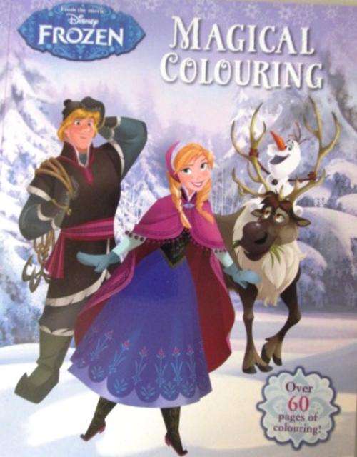 Disney FROZEN - Magical Colouring in book