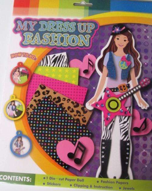My Dress up Fasion, Paperdoll set
