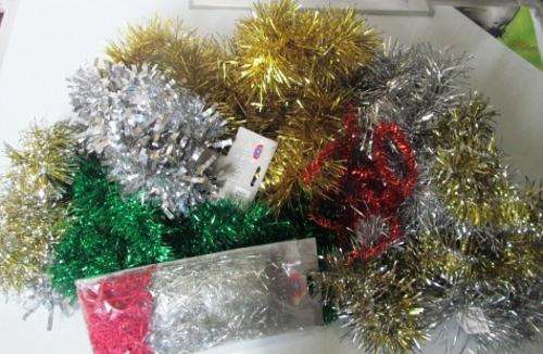Christmas Special - Tinsel bulk lot, one bid takes the whole lot !!!