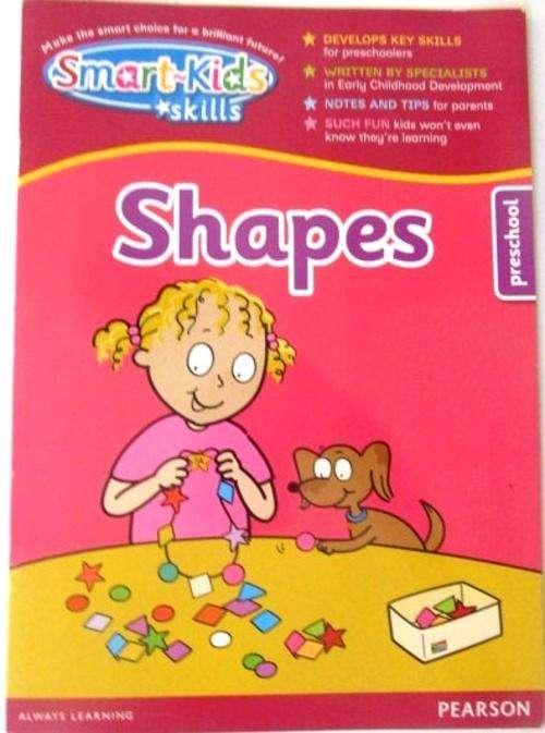 Great Educational Book by SMART KIDS *** Shapes *** Includes Certificate !!!! FINAL AUCTION FOR 2015