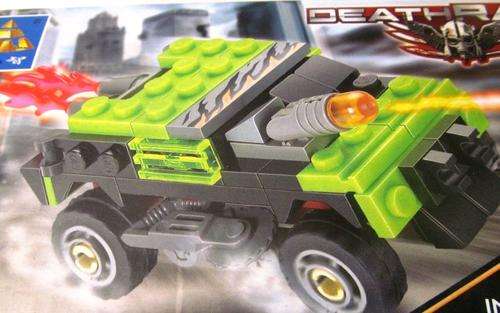 100 % Lego Compatible Building set !!! 83 PIECE DEATH RACER  !!!