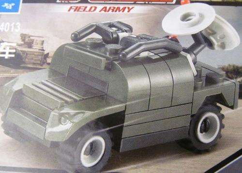 100 % Lego Compatible Building set !!! 44 PIECE FIELD ARMY  !!!