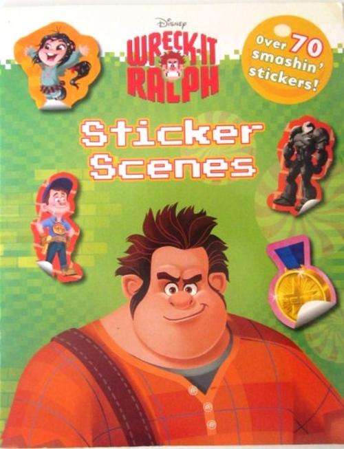 DISNEY !!! WRECK-IT RALPH Sticker activity book***Great stocking Filler***