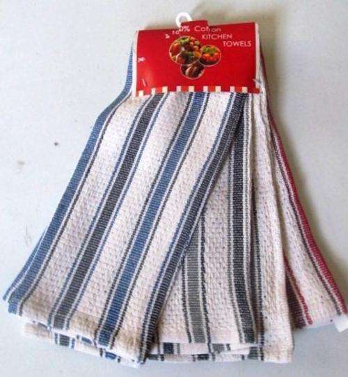 3 Piece 100% Cotton Dish Towels - FINAL AUCTION FOR 2015
