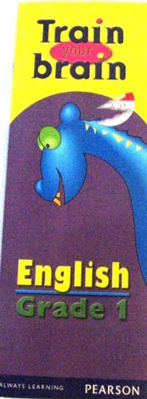 Train your Brain - ENGLISH - Grade 1 - STOCK CLEARANCE SALE  !!