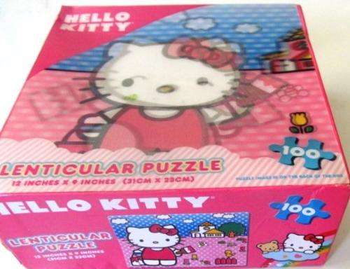 HELLO KITTY - Lentcalar Puzzle - Low shipping options!!!