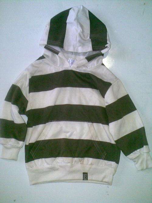 Stripped hooded jacket ******Postage only R25 per item and R10 per additional iten *******