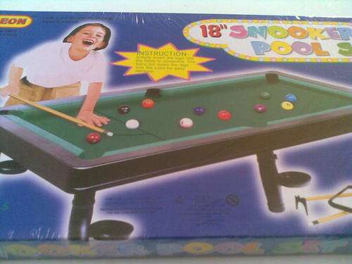 Kiddies Snooker table ***Postage only R30***