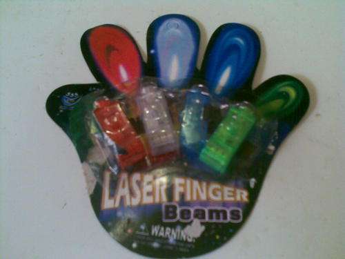 Lazer Finger Beams  Crazy R1 start ****Postage only R30 and R10 per additional item****