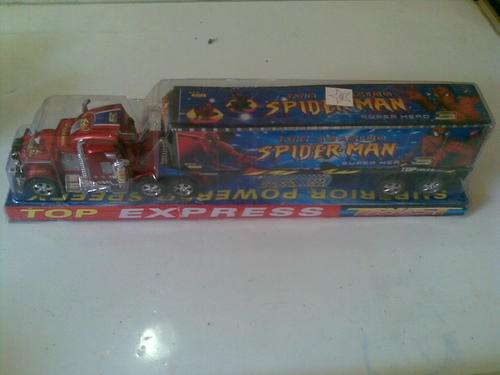 Large Spiderman Truck Every boy's dream!!! ****Postage only R25 and R10 per additional item***