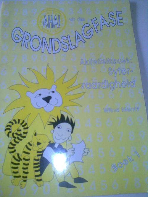 Unique to BOB!!!! Grondslag Fase Aktiwietsboek: Skryfvaardigheid.  Posgeld maar R25 en R10 per extr