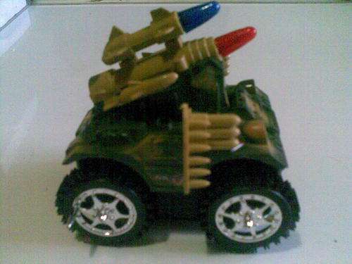 It Rides, tips and turns. With sounds and lights!!!! Postage only R30 and R10 per additional item!!