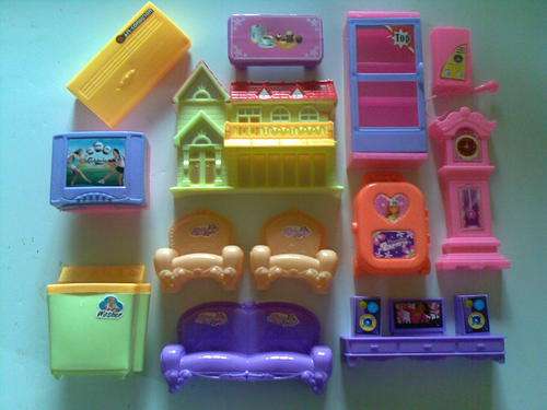 Doll house furniture.  Good strong quality, 13 pieces!!!! Postage only R30 and R10 per additional it